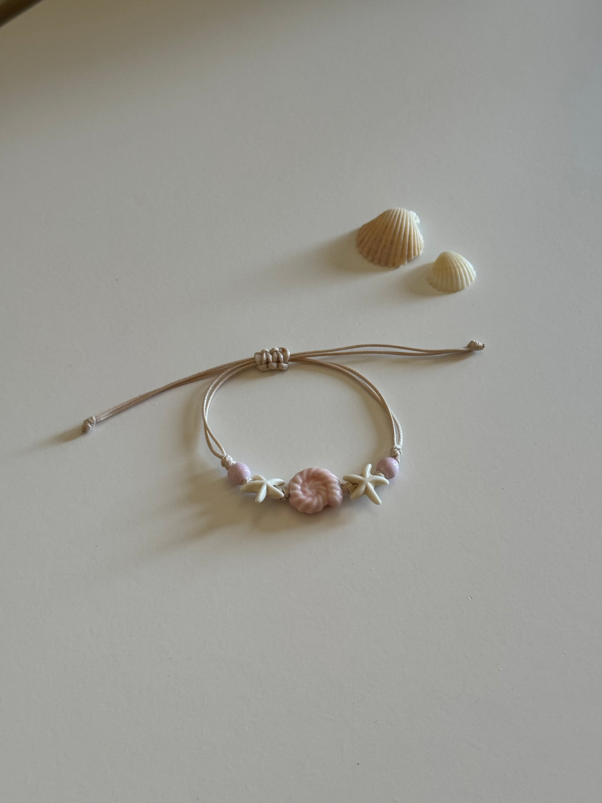 Pulsera Cerámica Caracola Redonda