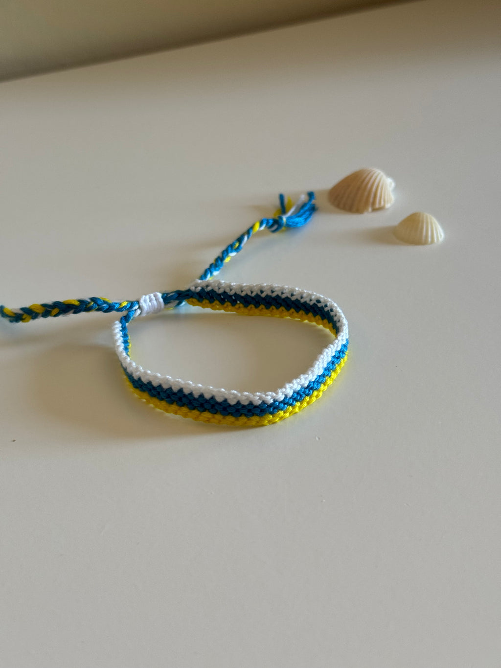 Pulsera Canarias de Tela Trenzada