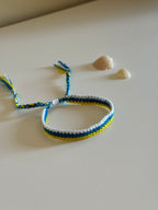 Pulsera Canarias de Tela Trenzada