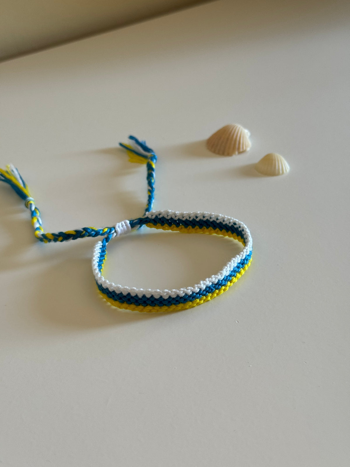 Pulsera Canarias de Tela Trenzada