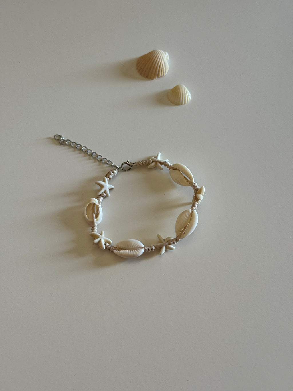 Tobillera Caracola y Estrellas