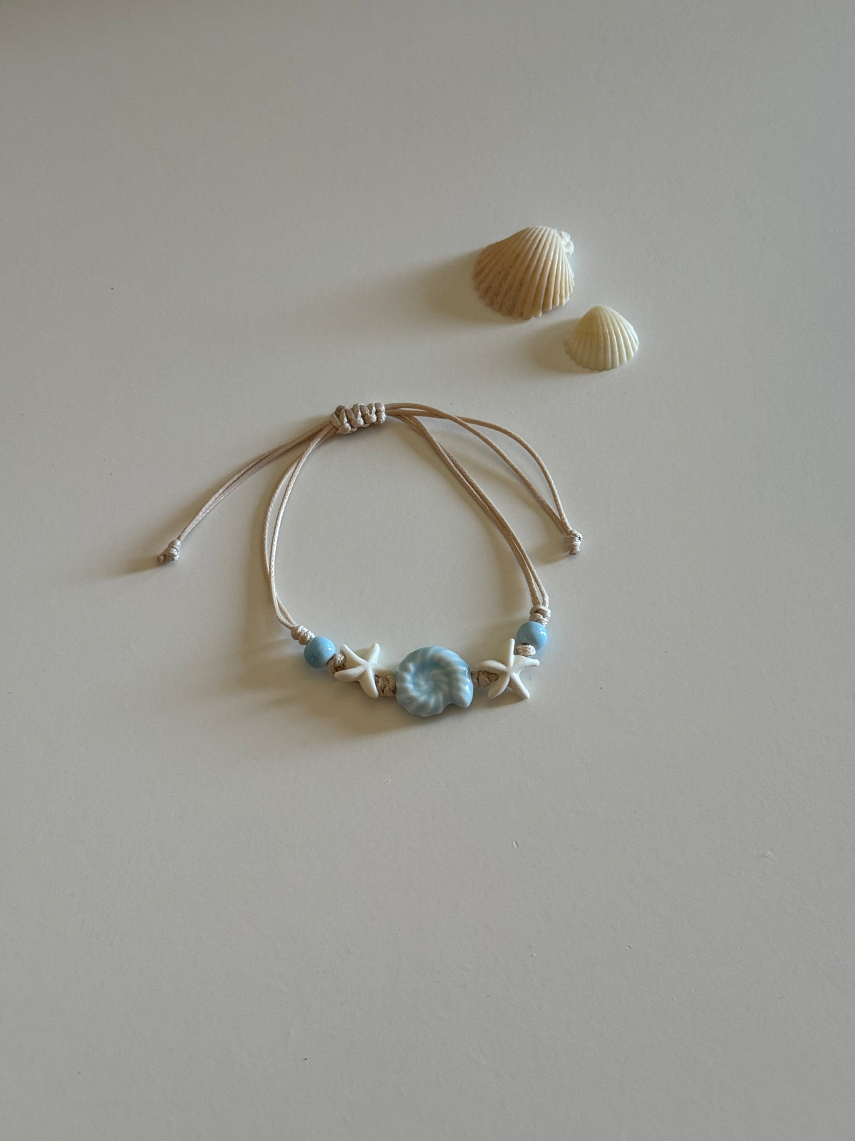Pulsera Cerámica Caracola Redonda