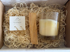 Caja regalo Brisa con pendientes, palo santo y vela